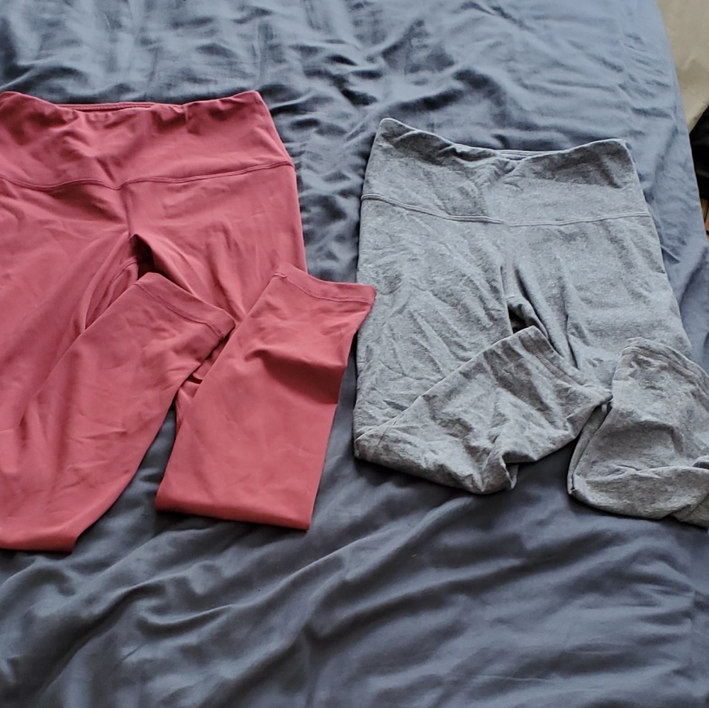 90degrees and old navy active leggings